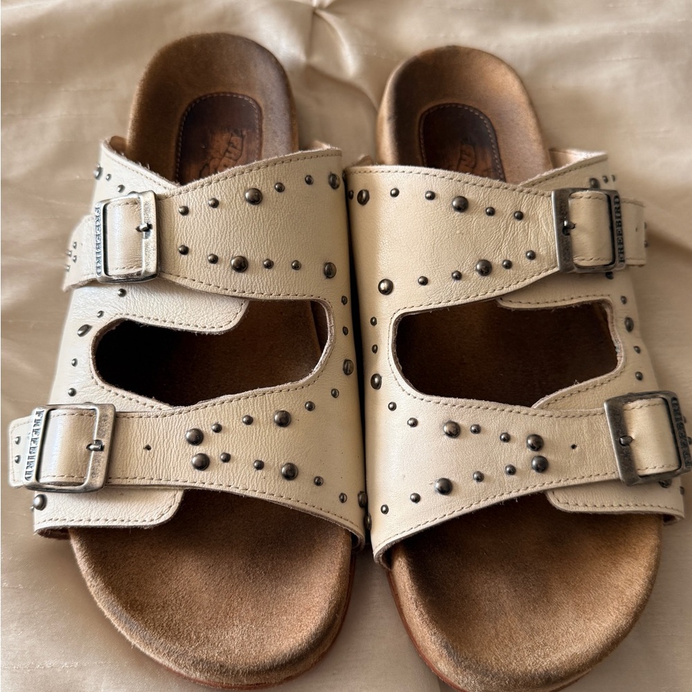 Freebird by Steven White Studded Buckle Sandals
Runs large - Picture 3 of 5